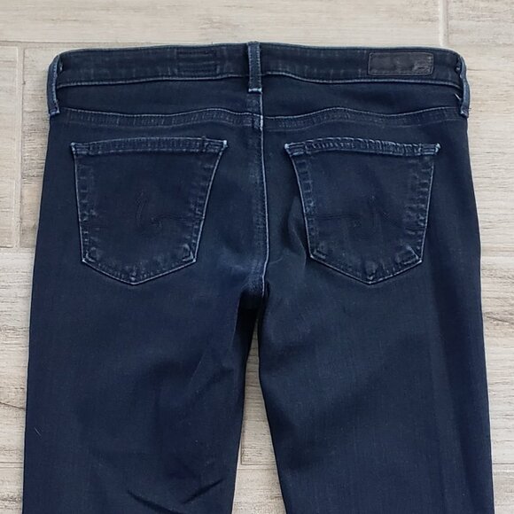 Ag Adriano Goldschmied Women’s The Stevie Slim Straight Ankle Cropped Jeans 25R - Picture 5 of 9